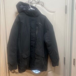 Marmot Yorktown Black Featherless Hooded Jacket